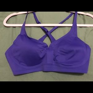 Lululemon Purple Crossback Sportsbra sz 10